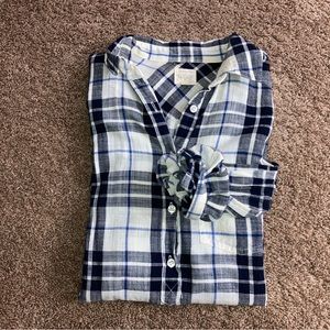 Jcrew plaid popover